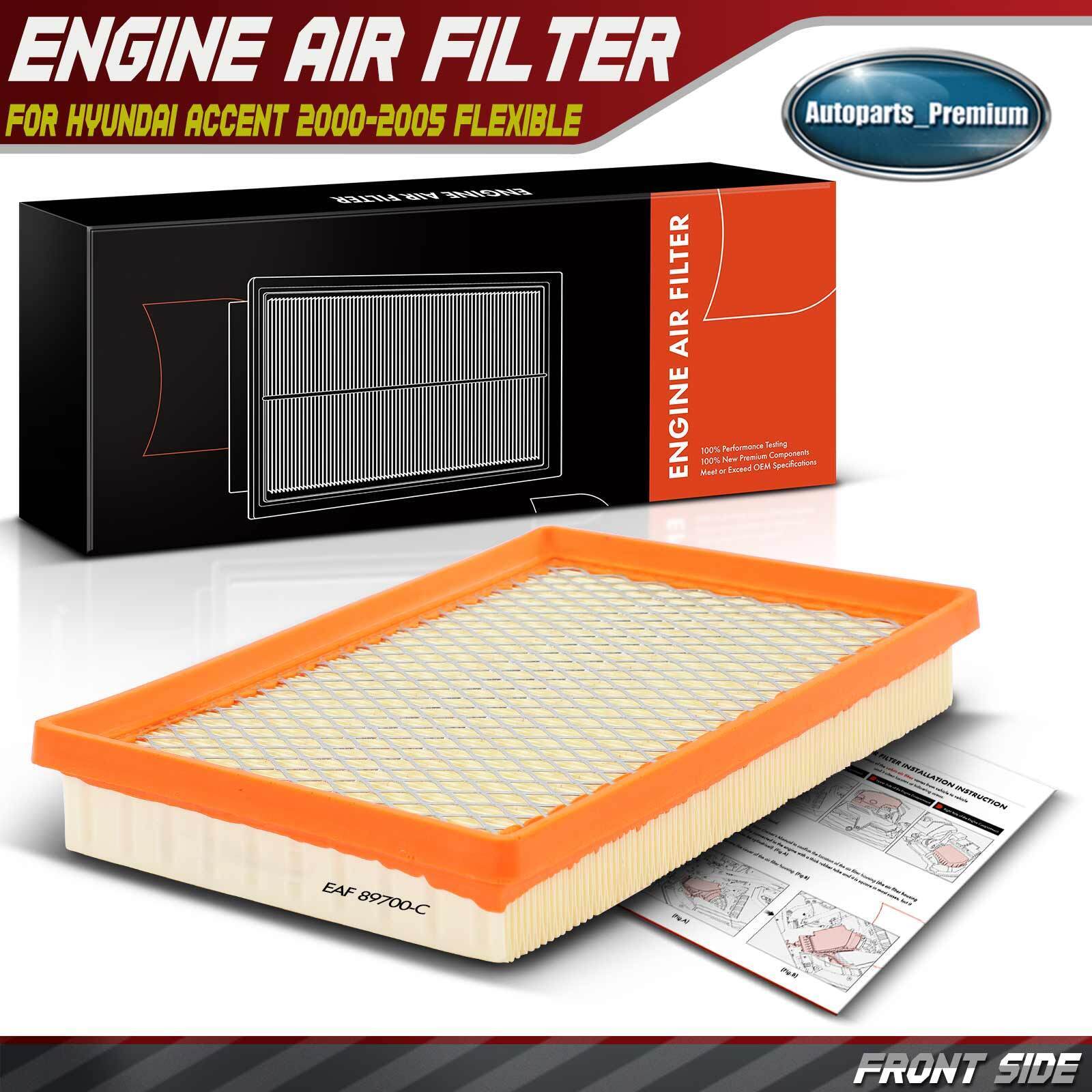 1x New Engine Air Filter for Hyundai Accent 2000-2005 2811322600 0100009 0421633