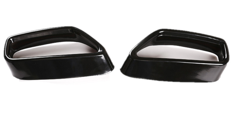 Gloss Black Stainless Exhaust Muffler Tip Trim Cover Fits 18-22 G30 530i 540i