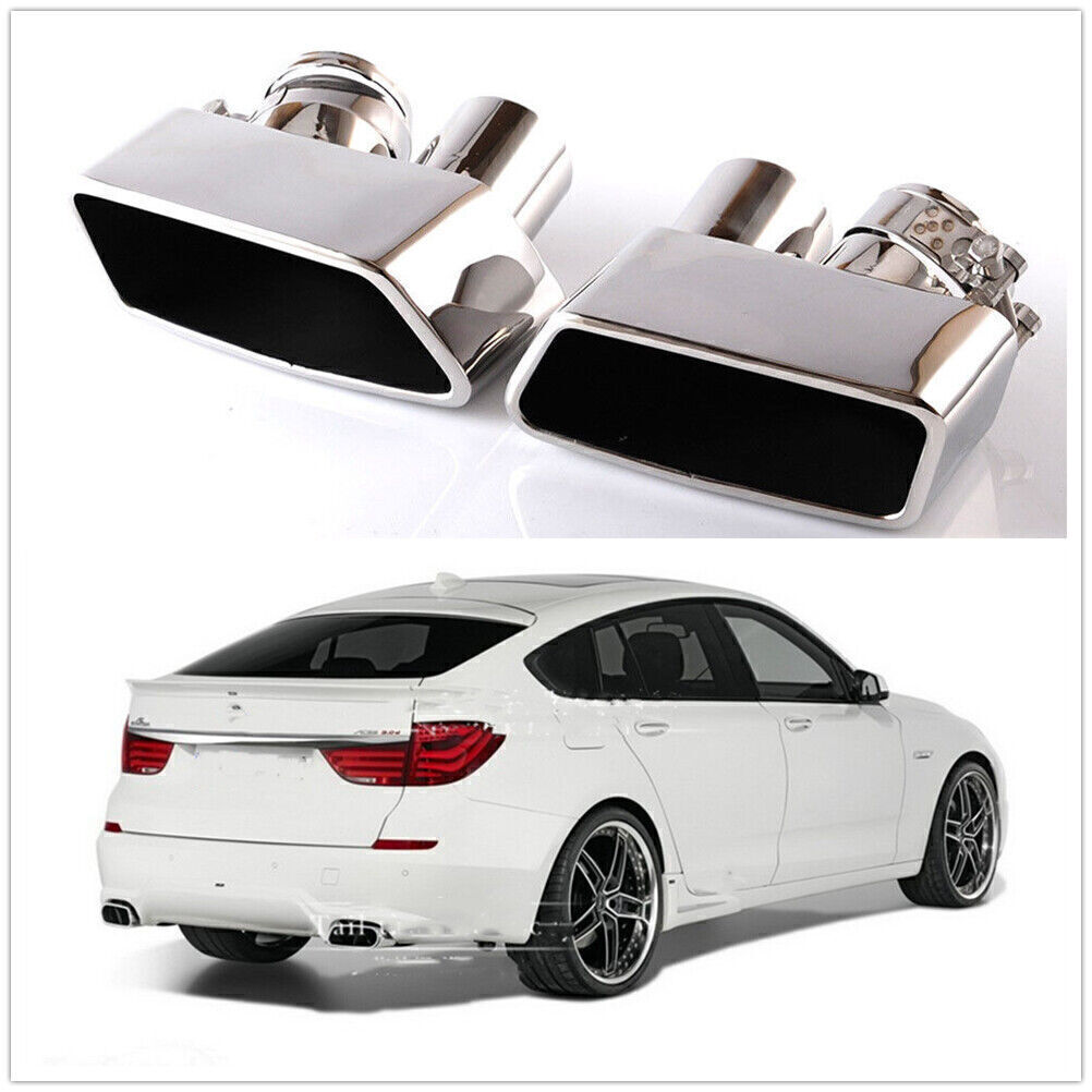 Stainless Steel Exhaust Pipe Tips For BMW X5 GT 535i F07 BMW 5 Series 2010-2015