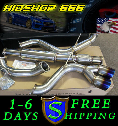 SRS TYPE-R1 CATBACK EXHAUST SYSTEM FOR 13 - 18 FORD FOCUS ST 2.0L TURBO 3
