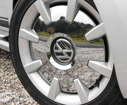 VW BEETLE 12-18 18\'\' Alloy Wheel Center Cap Chrome 5C0601149CQZQ Genuine