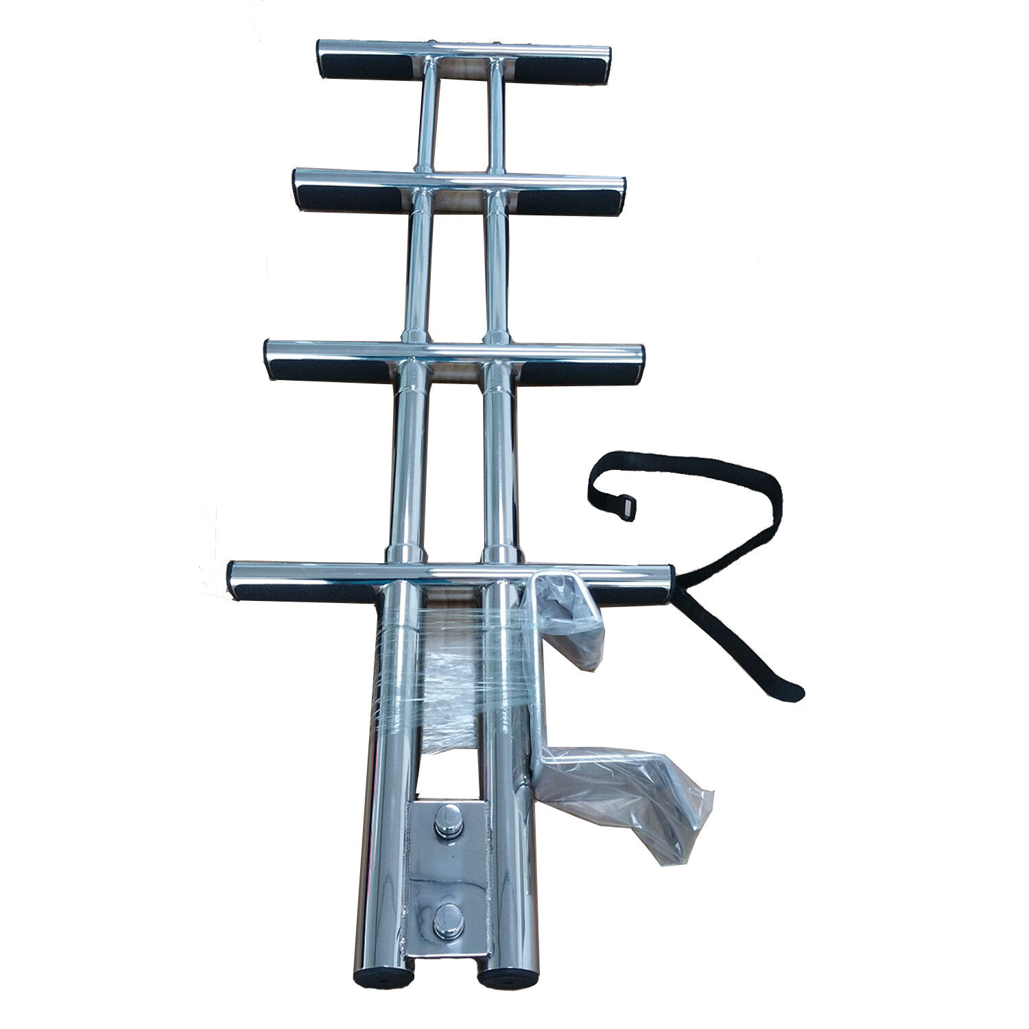 Stainless Steel Sport Dive Ladder/Boat Marine Dual Vertical Telescoping 4 Steps