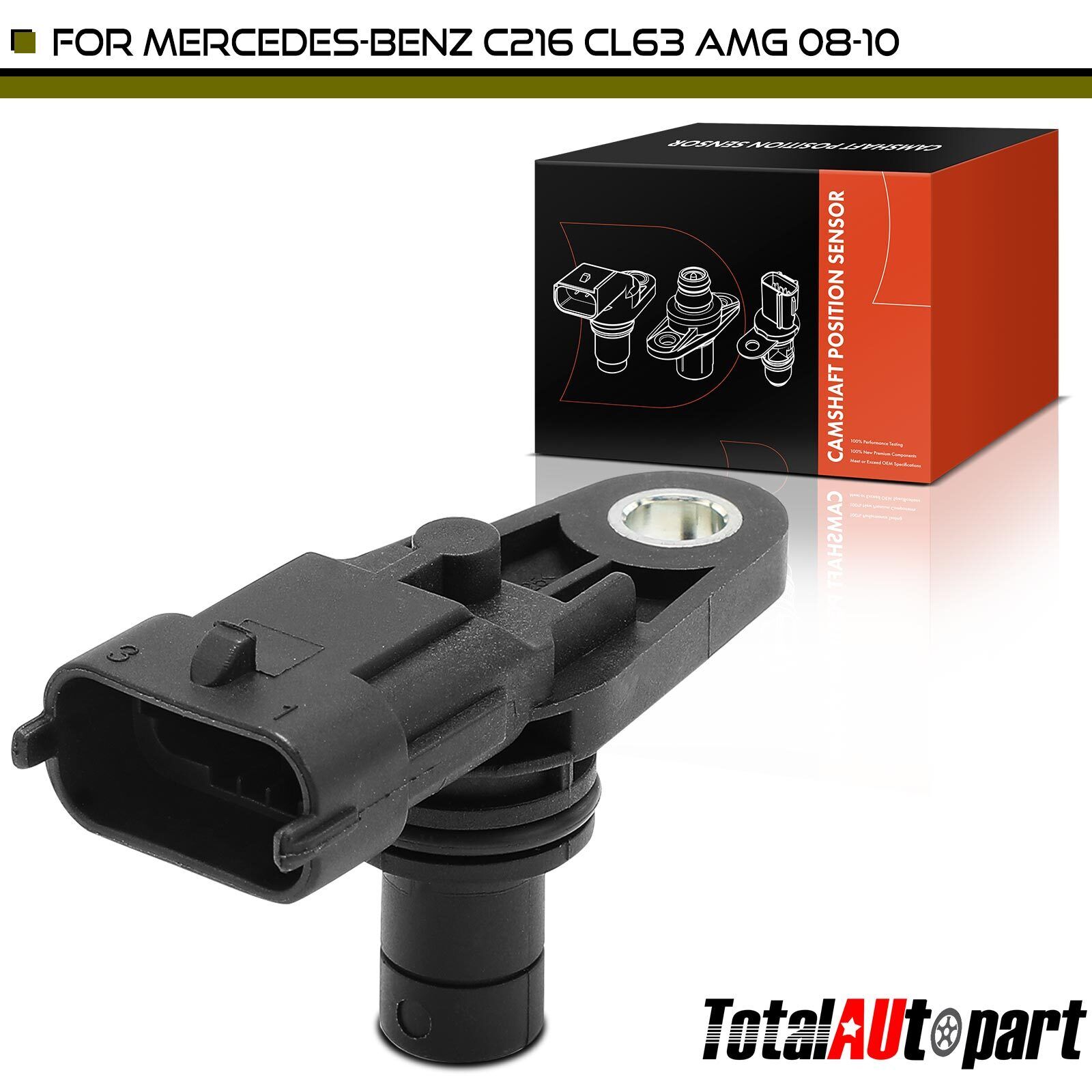 Engine Camshaft Position Sensor for Mercedes-Benz C63 CLK63  AMG V8 6.3L Exhaust