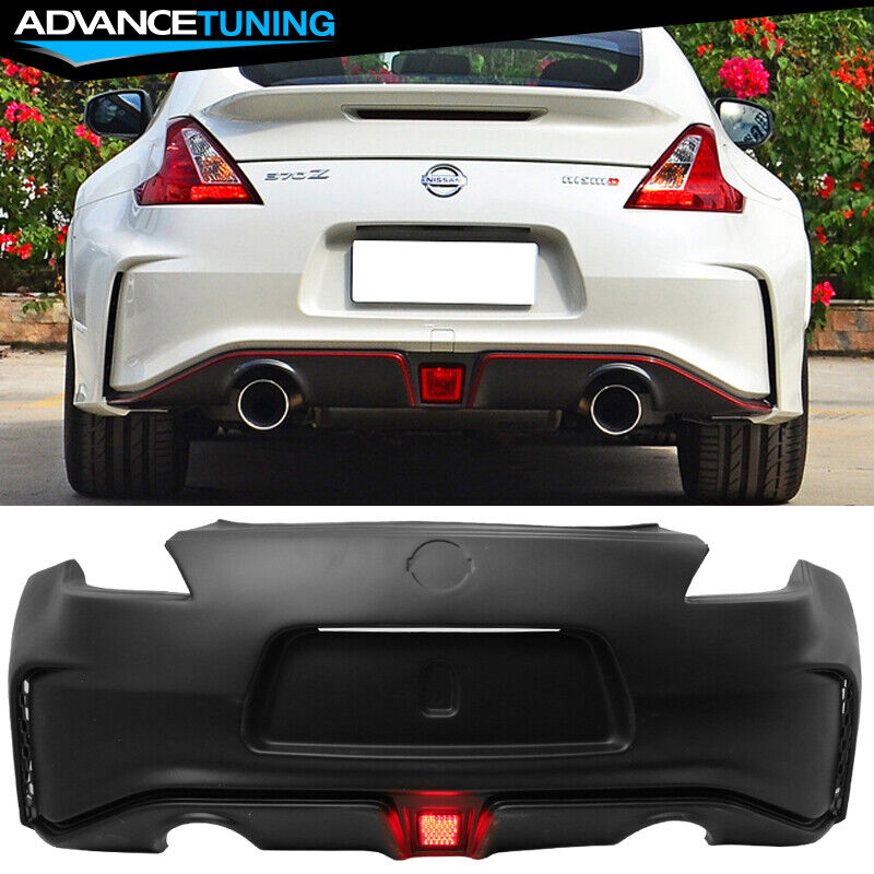 Fits 09-20 Nissan 370Z NS Style Rear Bumper Cover Conversion LED Brake Light PP