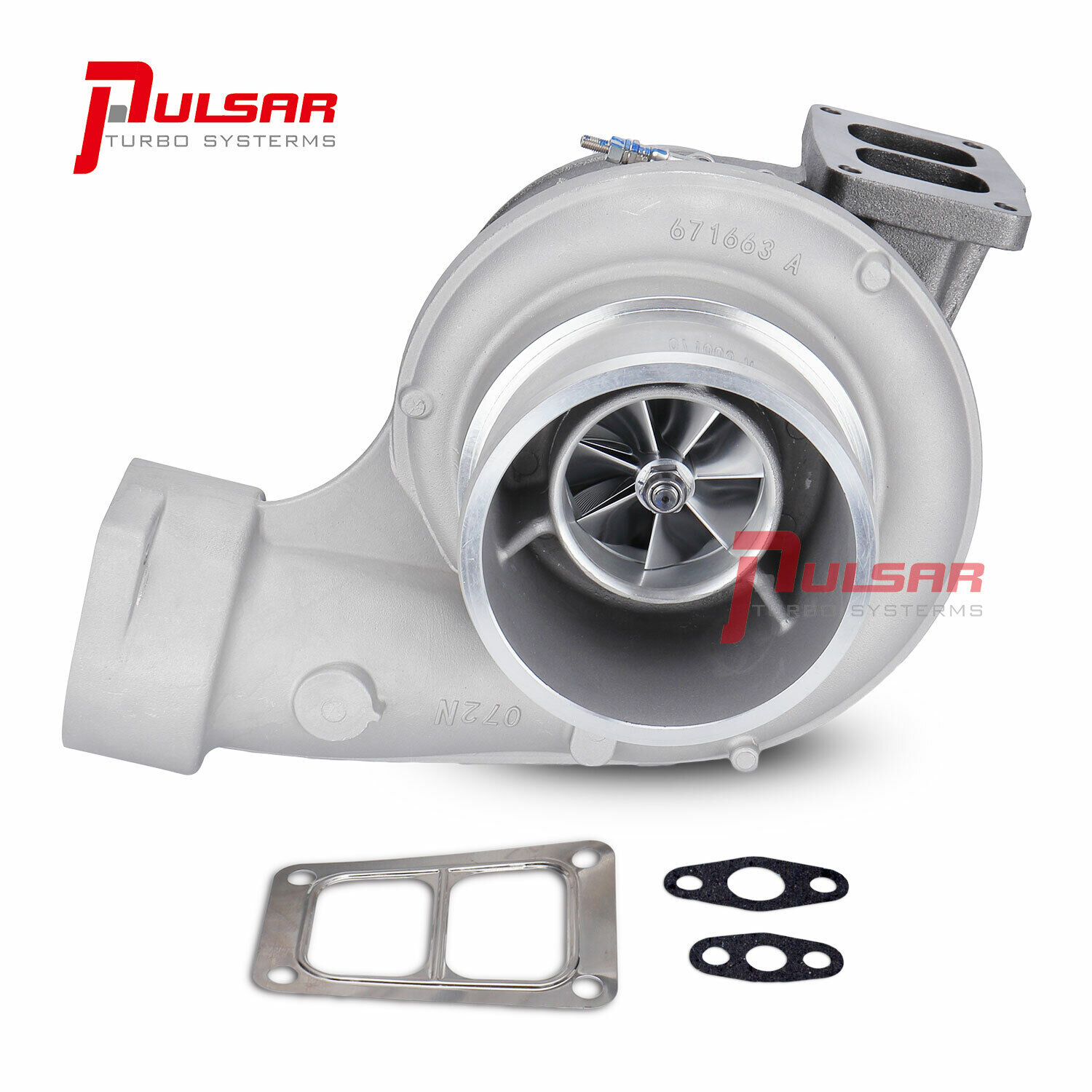 Pulsar Upgrade S410SX 478 78mm Billet Compressor Wheel Turbo for CAT 3406E C15 