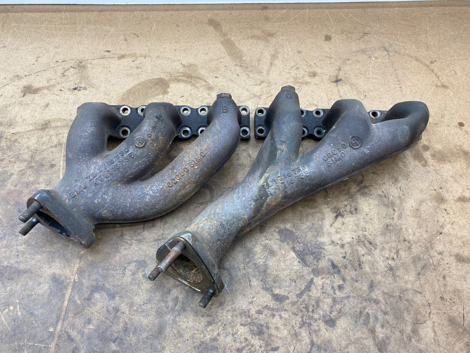 92-95 BMW E36 E34 325I M50 HEADERS Cast Iron EXHAUST Manifold 325 325is S50