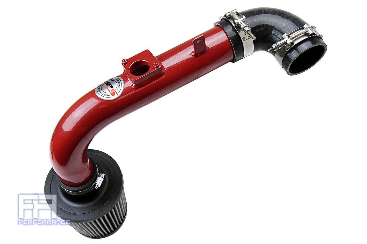 HPS Shortram Air Intake Filter Kit For 00-05 Toyota MR2 Spyder 1.8L Red Pipe