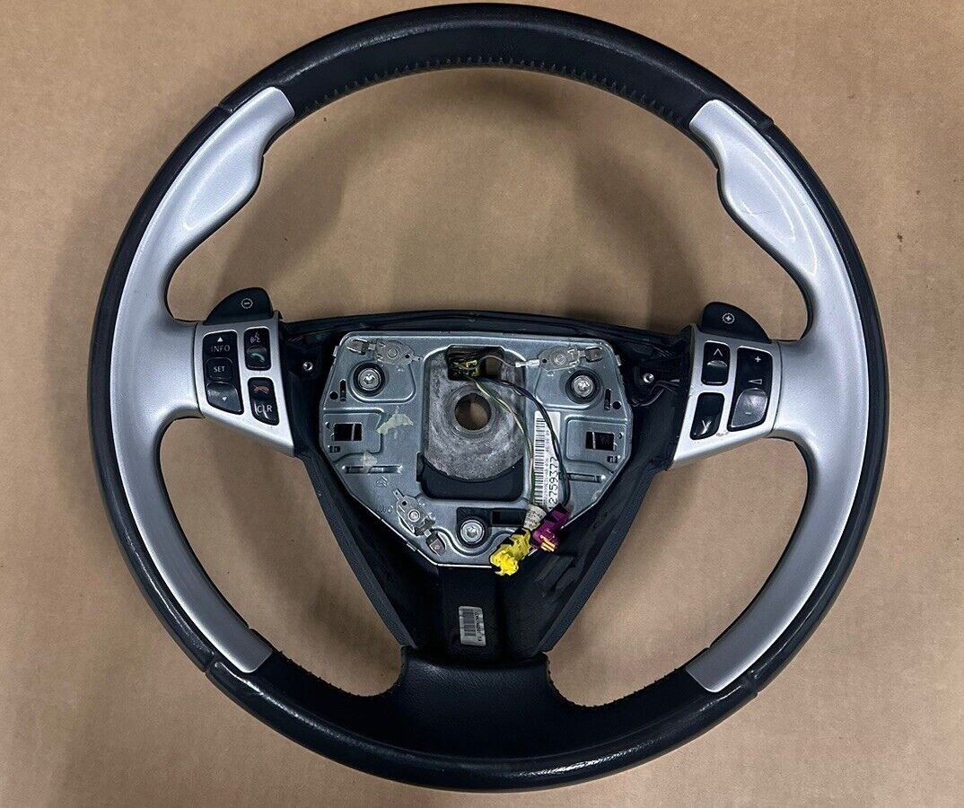 Saab 2007 9-3 AERO Front dash Silver/Gray Steering OE 1 Wheel with side switches