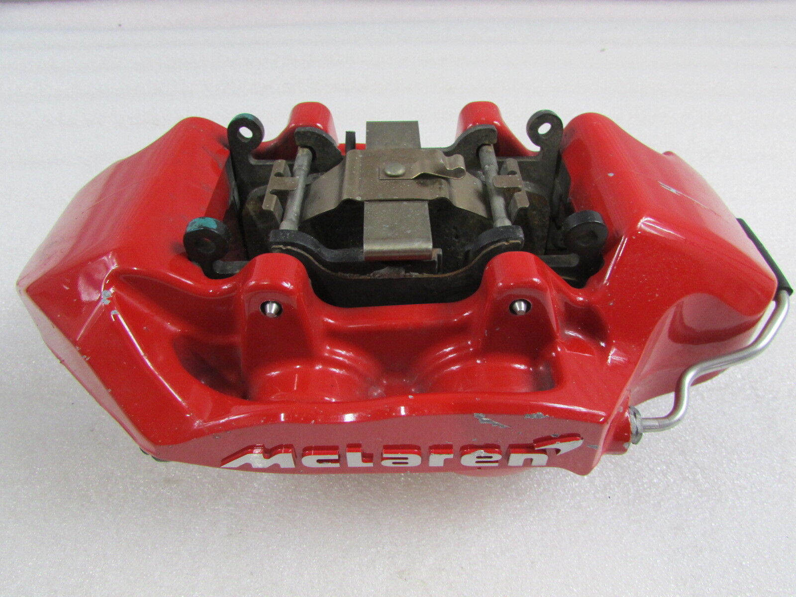 McLaren 720S, RH, Right Rear Brake Caliper, Red, Used, P/N 14CA065CP