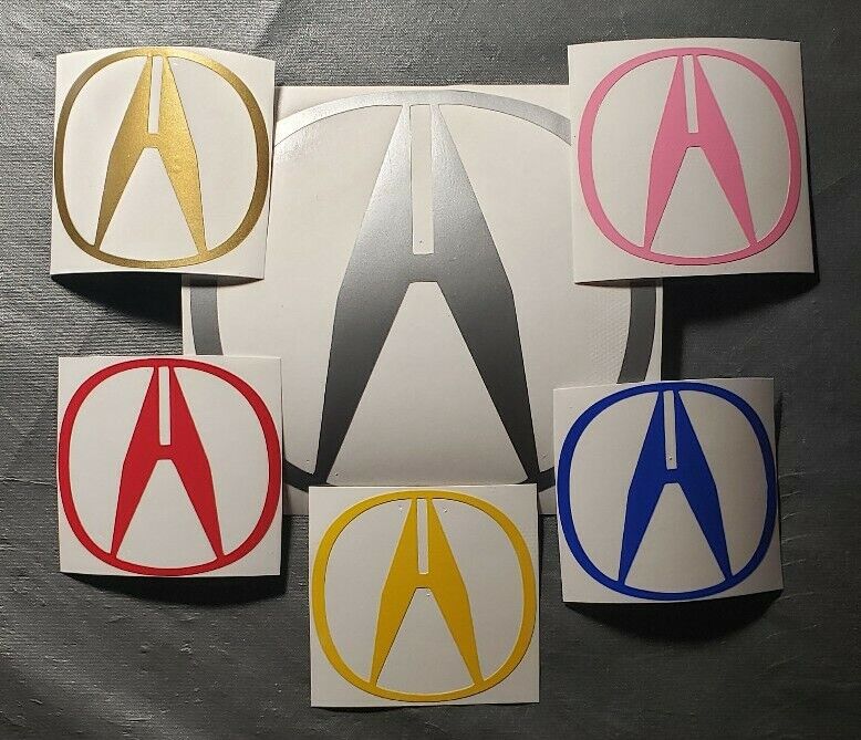 Car Logo Decal Vinyl Sticker Window Bumper For Acura TypeR RSX TSX TL NSX TYPE S