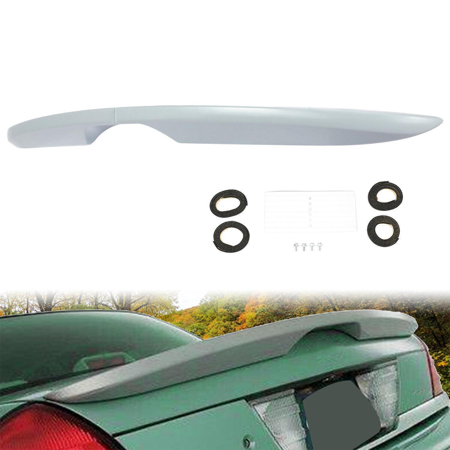 For Ford Crown Victoria 1998-2008 4Door Gray Rear Trunk Spoiler Wing Lip Painted