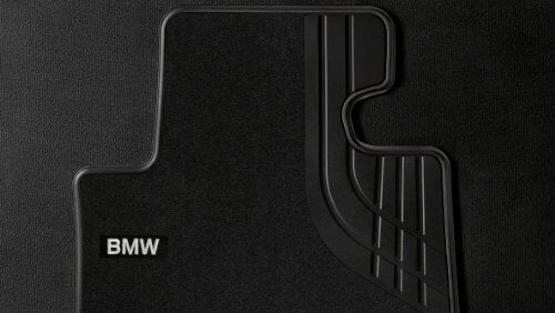 BMW OEM Black Carpeted Floor Mats SET 2012-2017 3 Series Sedan Wagon 51472293352
