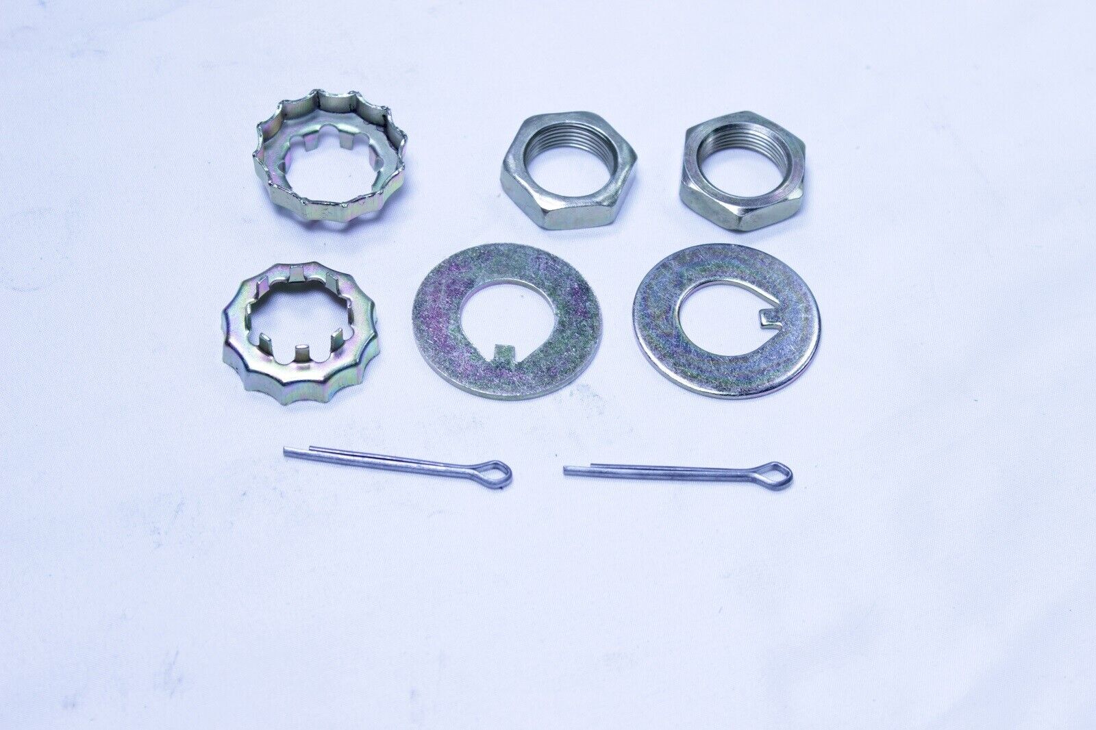 Helix Pinto/Mustang II Spindle Nut & Washer Kit