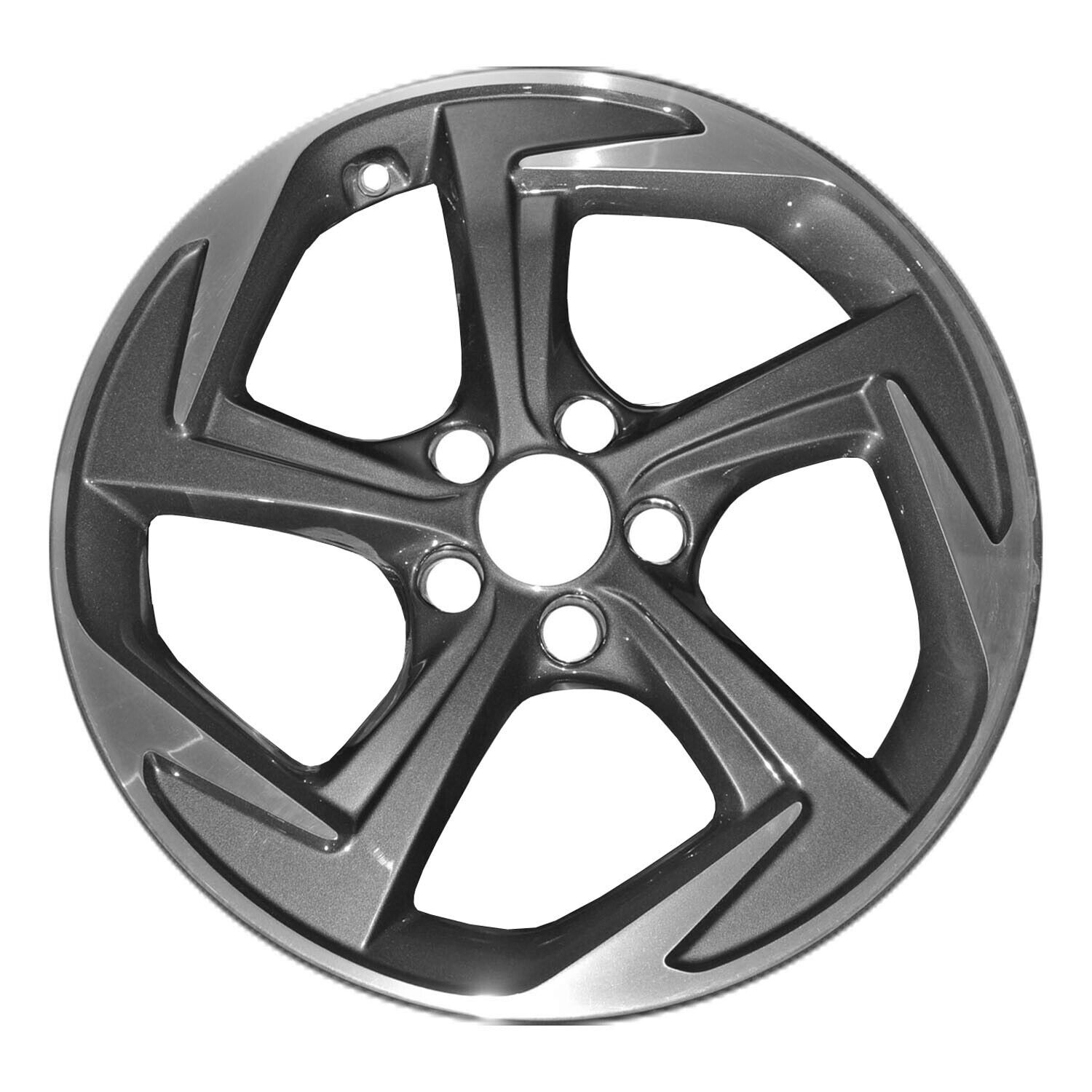 70955 Reconditioned OEM Aluminum Wheel 18x7.5 Fits 2019-2021 Hyundai Veloster