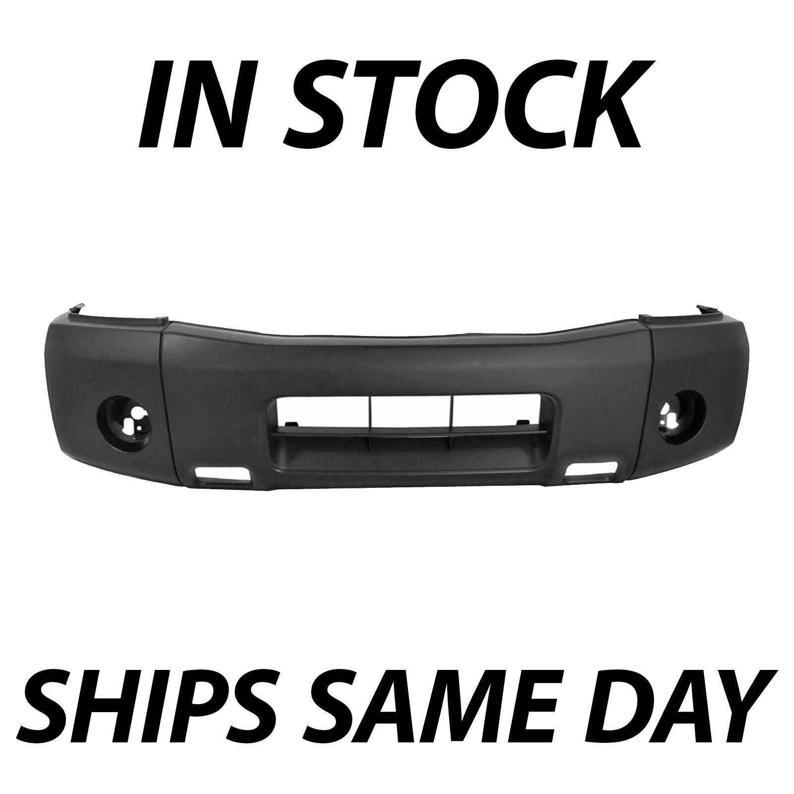 New Primered - Front Bumper Cover Replacement For 2004-2014 Nissan Titan Truck