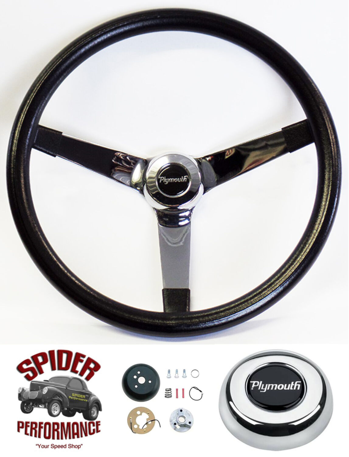 1967 Plymouth steering wheel 14 3/4