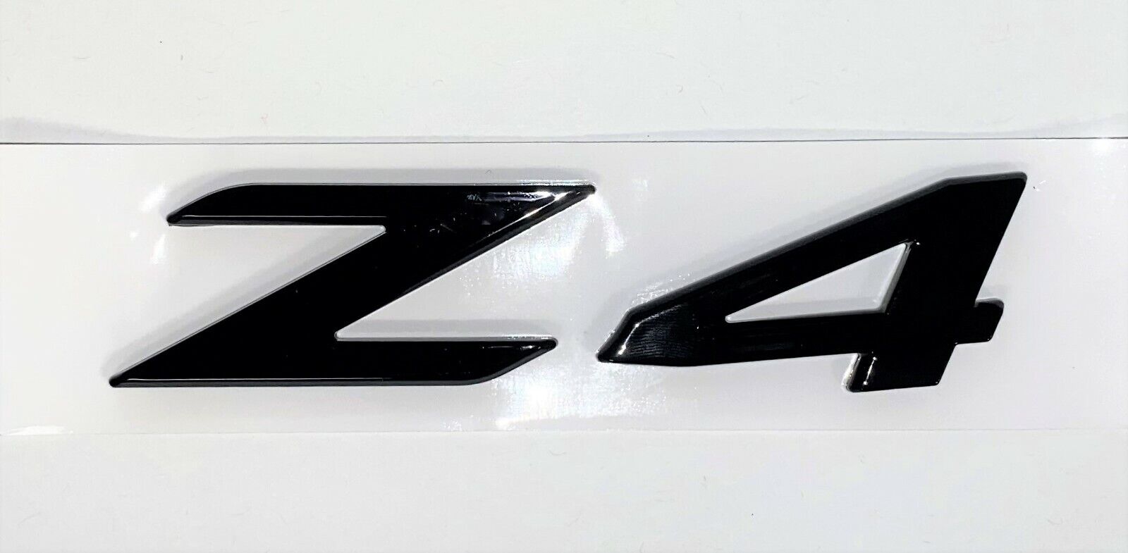 BLACK Z4 FIT BMW Z-4 REAR TRUNK NAMEPLATE EMBLEM BADGE NUMBERS DECAL NAME