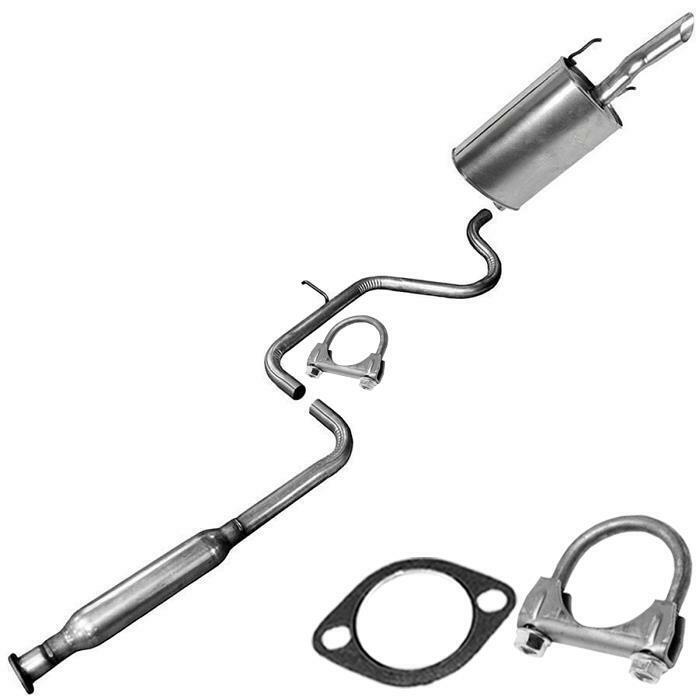 Resonator Pipe Muffler Exhaust System Kit fits: 2003 - 2005 Buick Century 3.1L