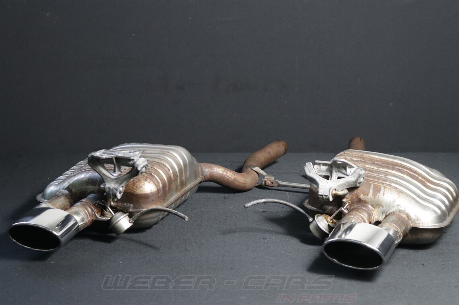 OEM Audi RS4 8E B7 Exhaust System Muffler Exhaust ESD Complete