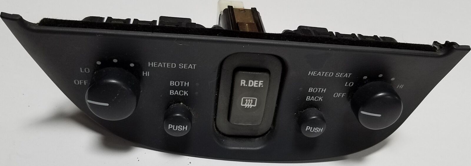 1997 1998 Lincoln Mark VIII Seat Heat Control with Defrost Switch Assembly