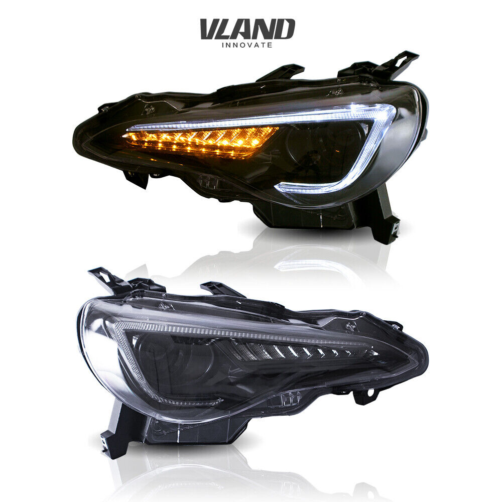 VLAND LED Headlights For SUBARU BRZ 13-20 & 13-20 Scion FR-S &TOYOTA 86 17-20
