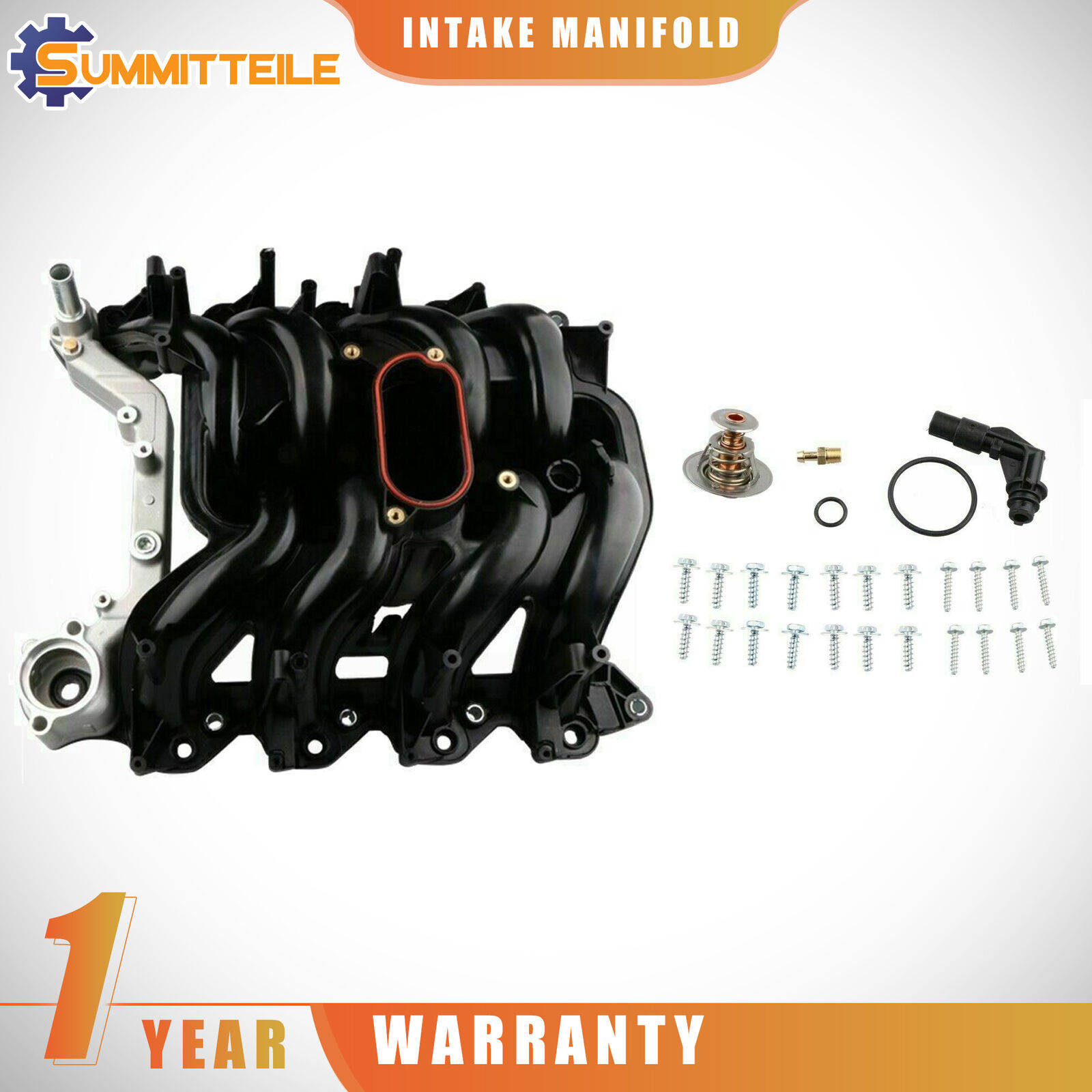 Upper Intake Manifold w/ Gasket For Ford F150  F250 F350 E150 E250 E350 5.4L V8