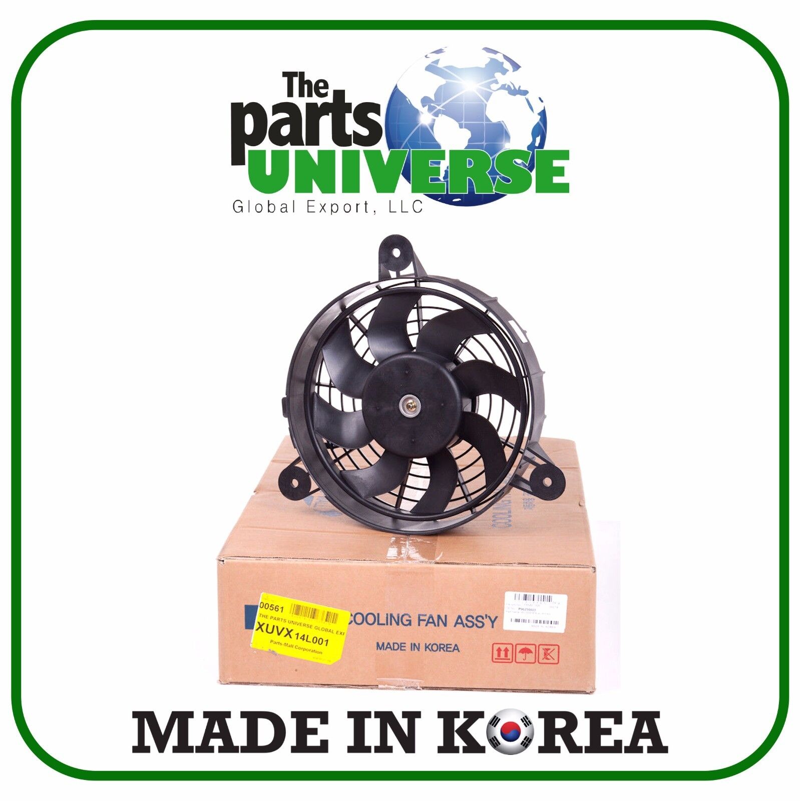 Auxiliary Cooling Fan for Daewoo Cielo Part: 96256603, 96164864, 96164865