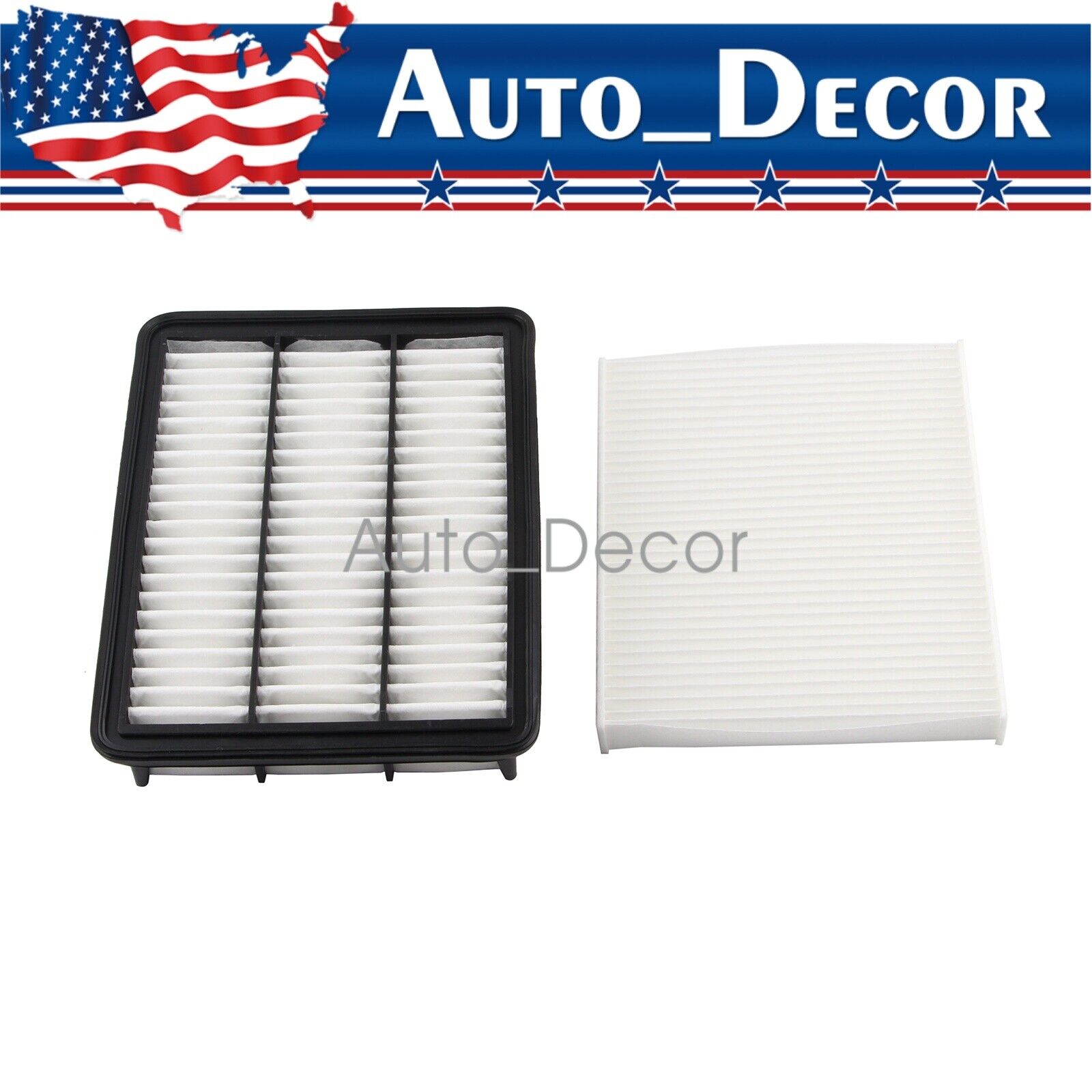 Engine & Cabin Air Filter Combo Set for Mazda CX-9 2016-2023 L4 2.5L