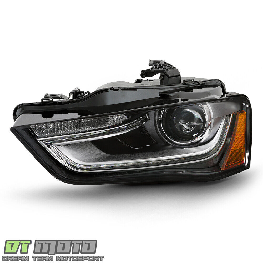 2013-2016 Audi A4 S4 HID/Xenon Non-AFS Projector Headlight Headlamp Driver Side