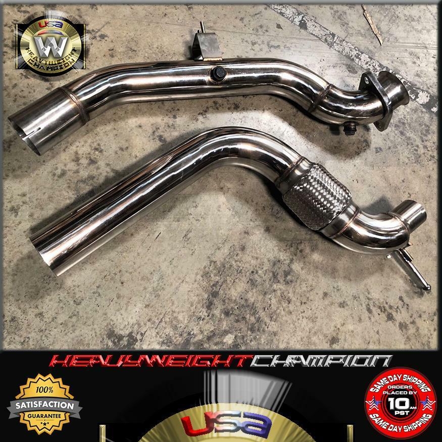 For 2015-2020 Ford Mustang EcoBoost 2.3t Turbo Downpipe 3\