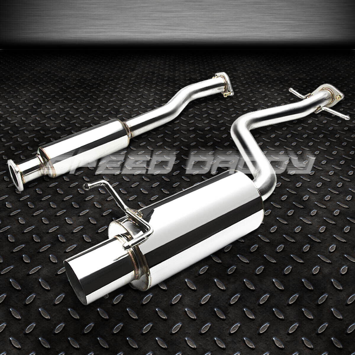 STAINLESS STEEL CAT BACK EXHAUST 4\