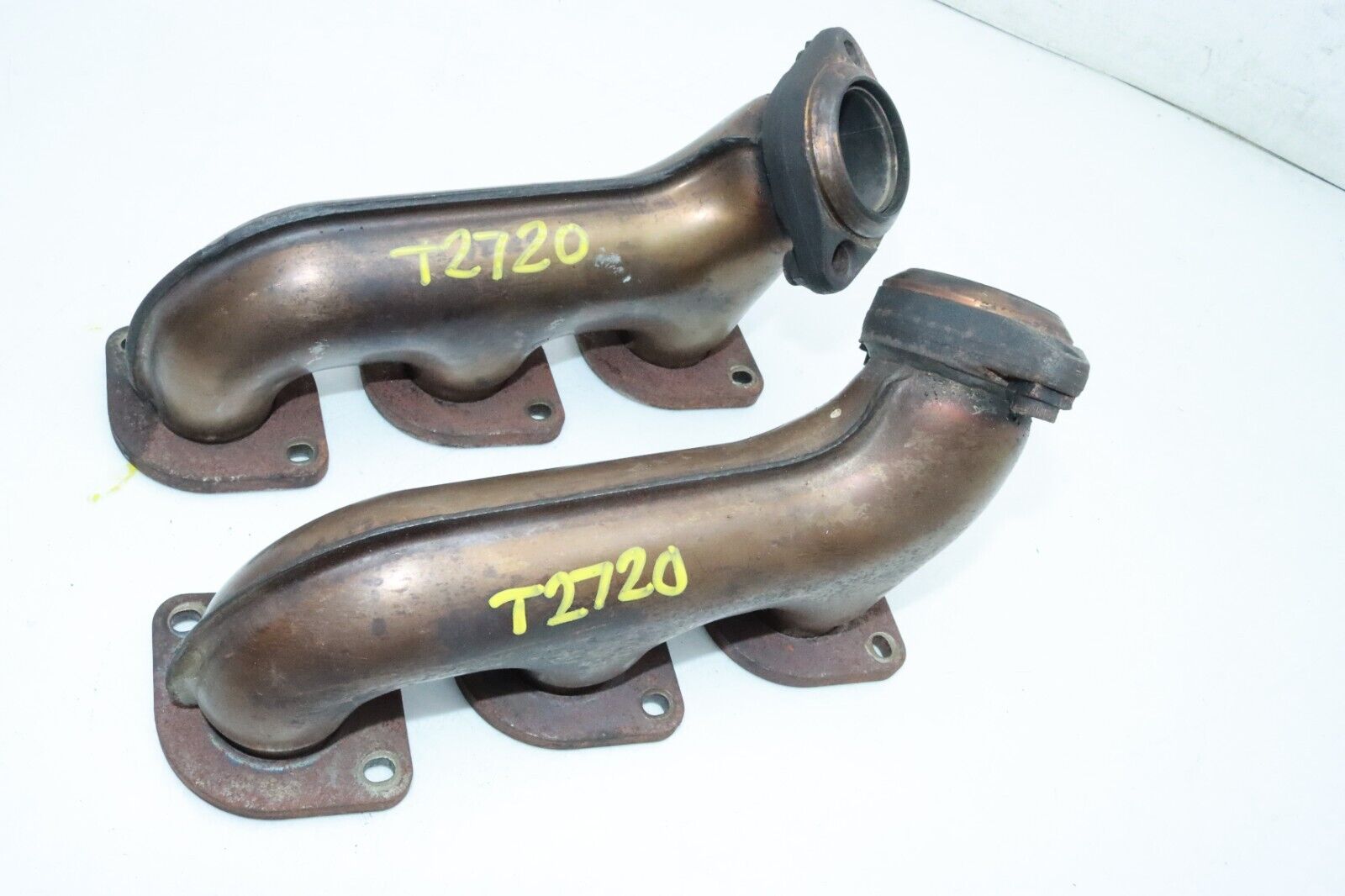 01-02 w215 w220 MERCEDES S600 V12 5.8L M137 EXHAUST MANIFOLD HEADERS FRONT T2720