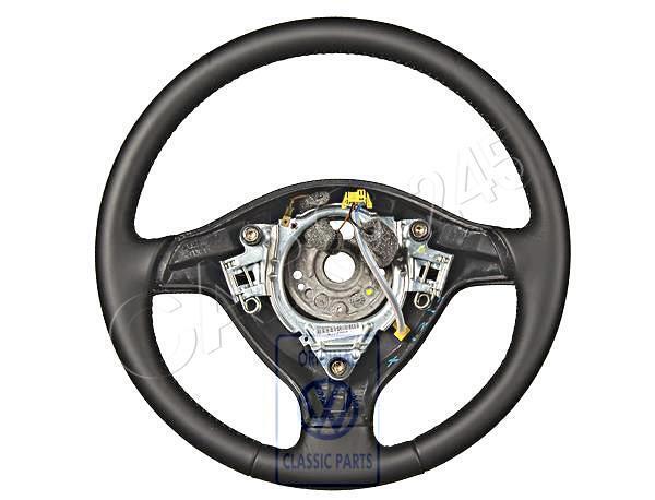 Genuine Volkswagen Sports Steering Wheel NOS Golf R32 GTI Rabbit 1J0419091AELME