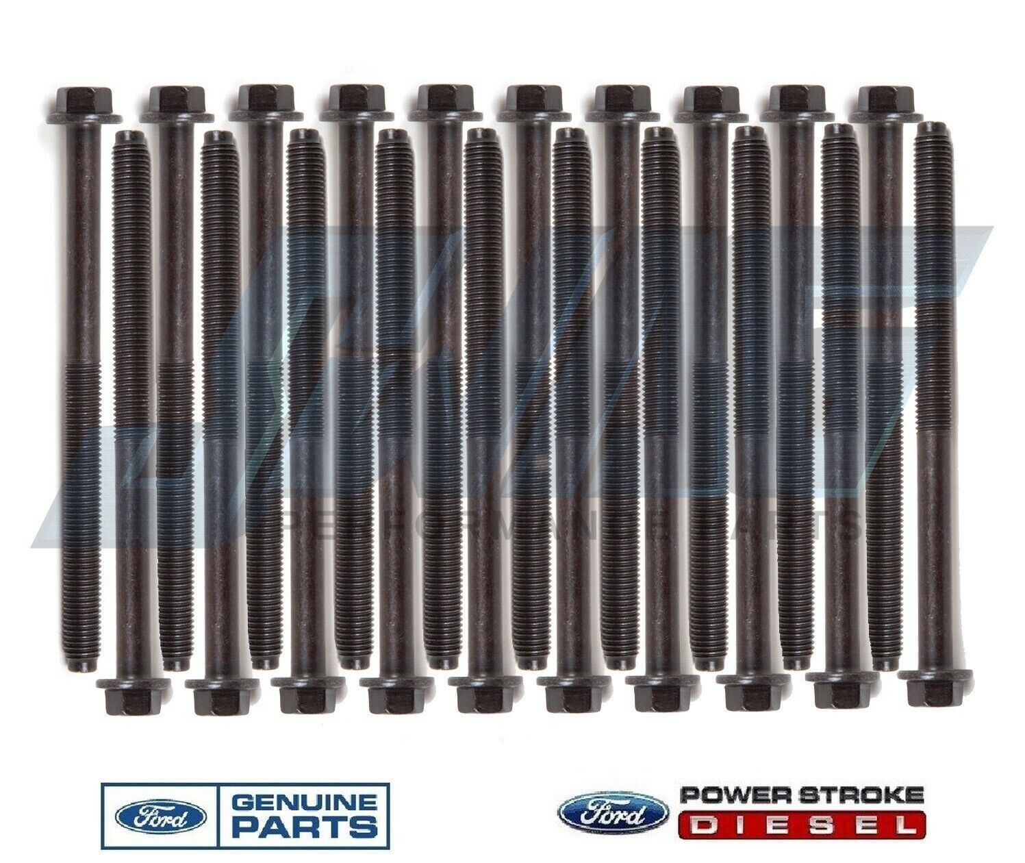 Genuine Ford OEM 6.0 6.0L Powerstroke Diesel Cylinder Head Bolts VT365 (2 SETS)