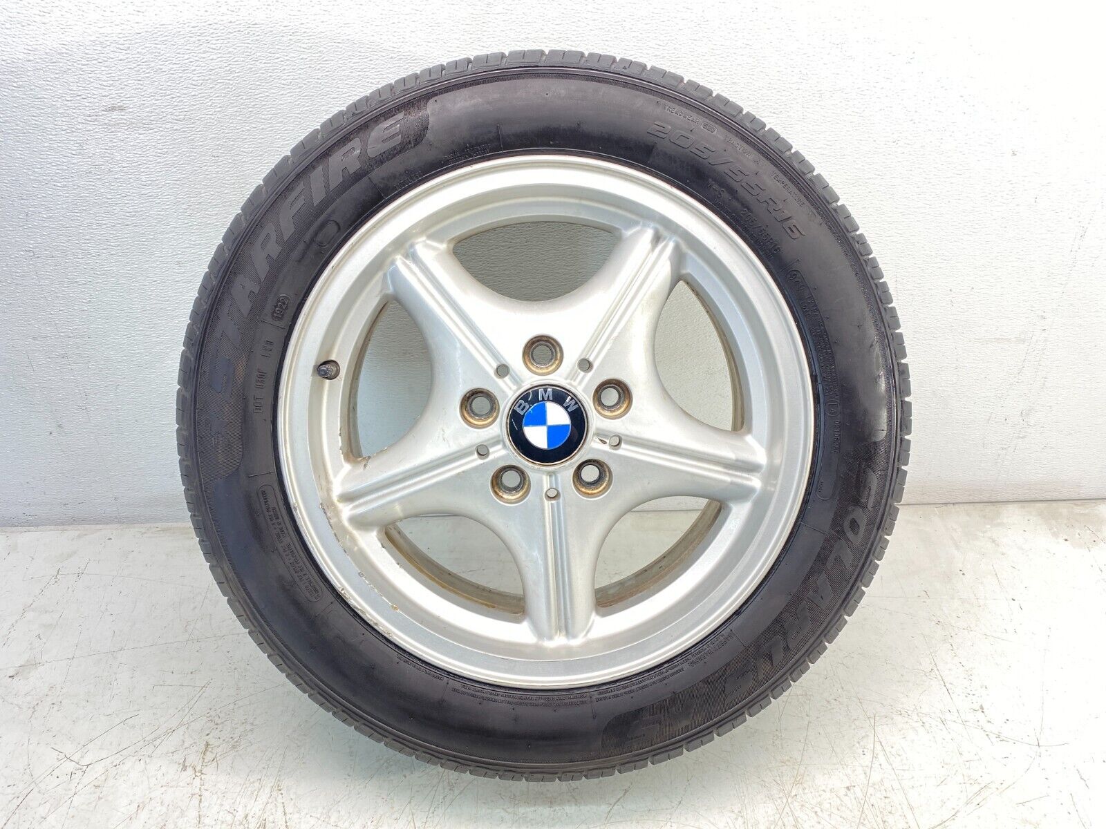 96-99 BMW E36 3 Series 16 Inch Factory Light Alloy Wheel Rim w/ Tire 7JX16 OEM✅