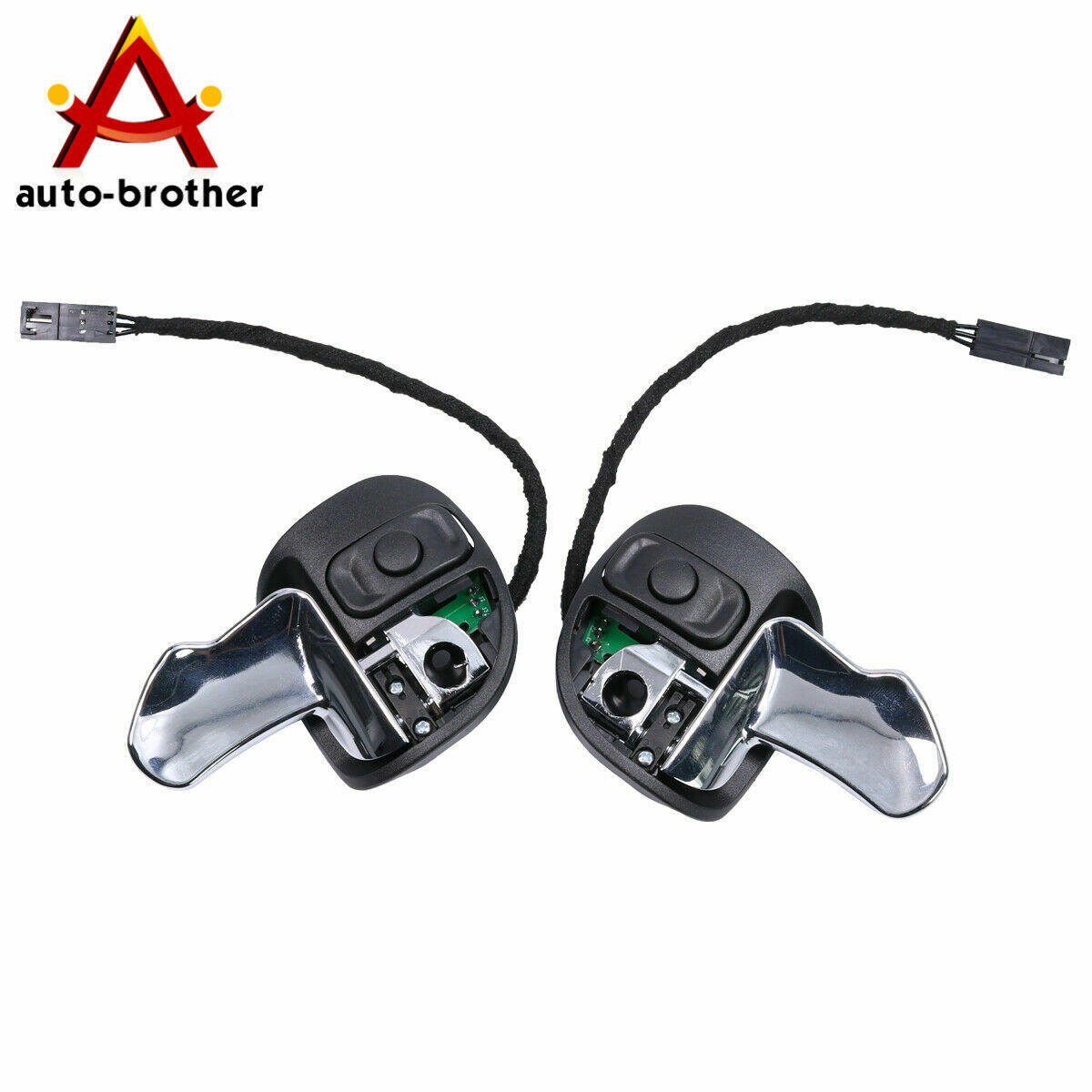 2Pcs Steering Wheel Paddle Shifters For Challenger Charger Chrysler 300 Jeep