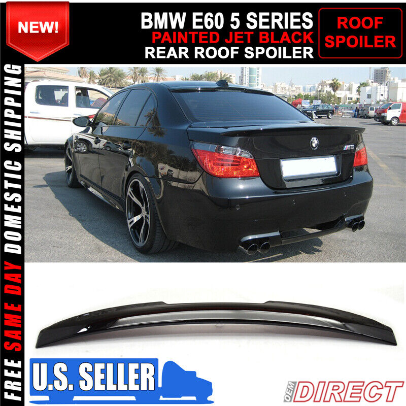 04-10 BMW E60 5-Series Ac Style #668 Painted ABS Roof Spoiler