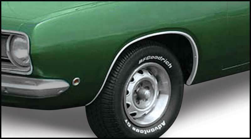1967-69 Plymouth Barracuda Wheel Opening Molding Set