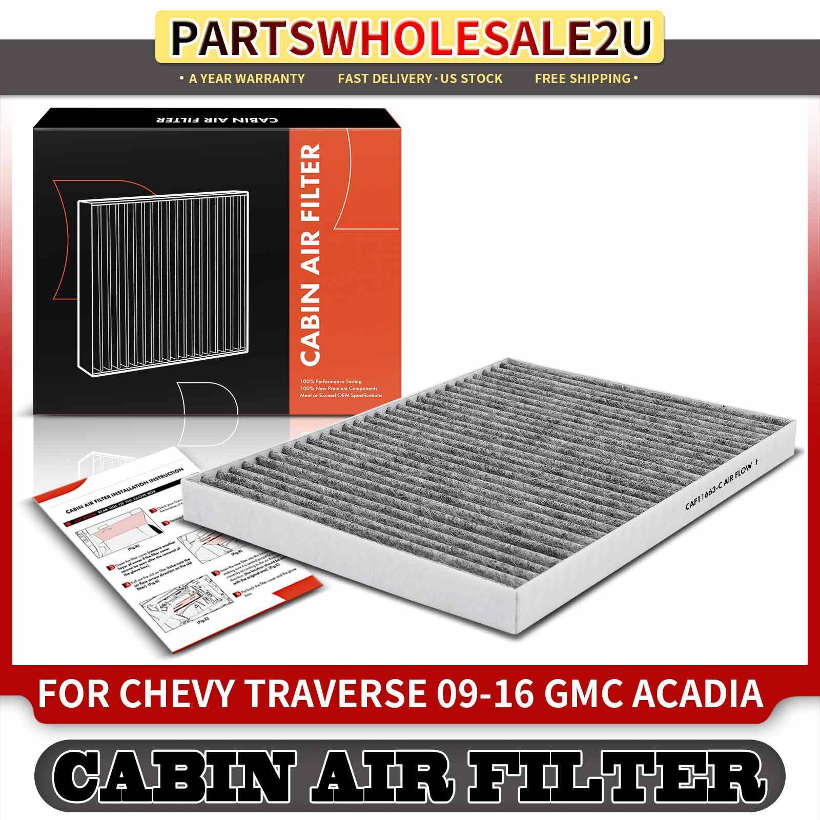 Activated Carbon Cabin Air Filter for Chevrolet Traverse GMC Acadia Buick 3.6L
