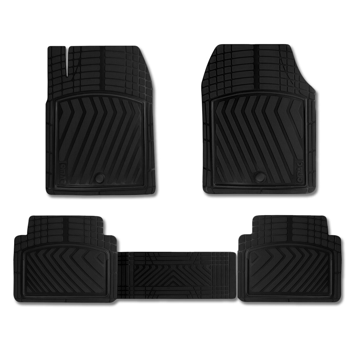 For Toyota Corolla Waterproof TPE 3D Molded Black Floor Mats Liner 5 Pcs.