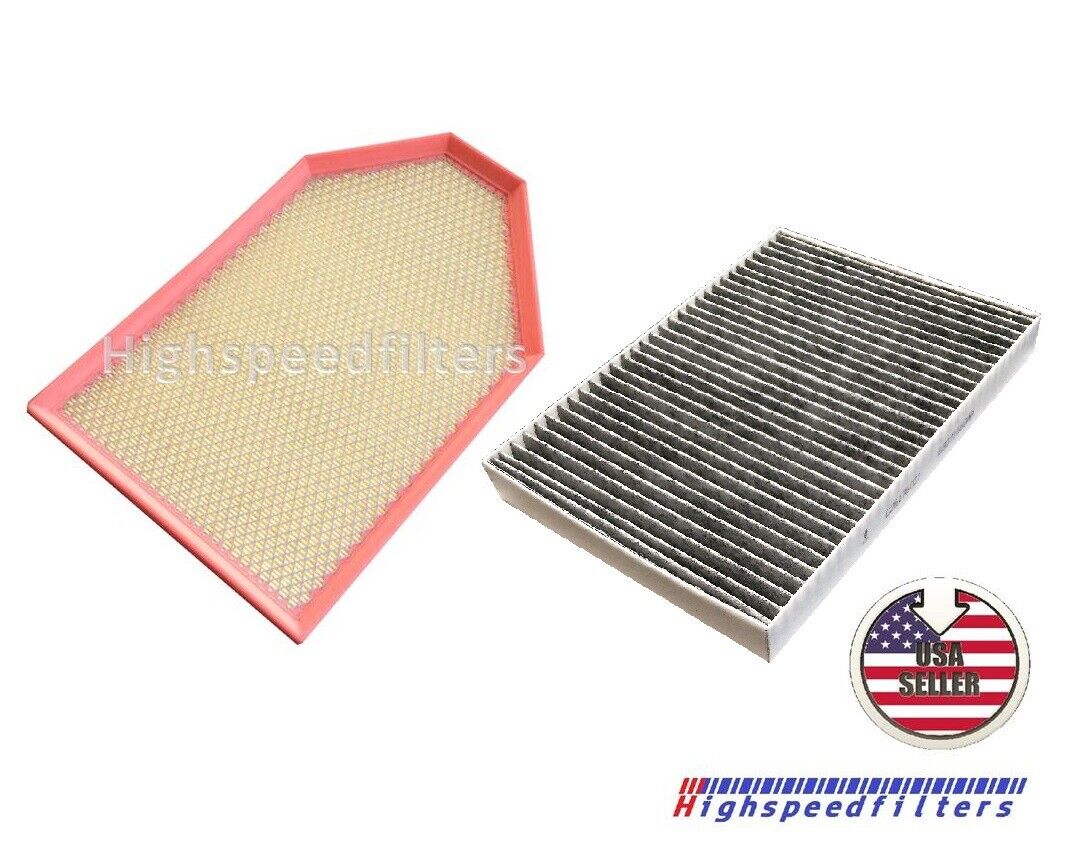 PREMIUM AIR FILTER + CHARCOAL CABIN FILTER For CHALLENGER CHARGER CHRYSLER 300