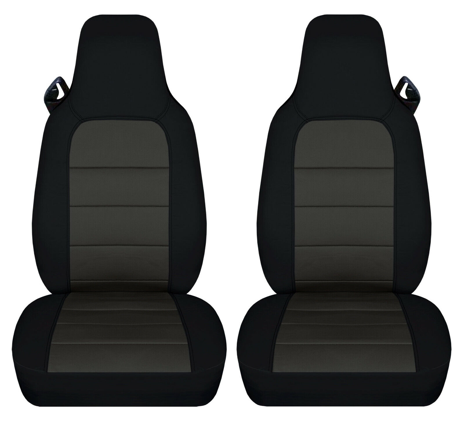 Designcovers fits 2006-2016 Mazda Miata/MX-5 car seat covers blk-red/tan/silver.