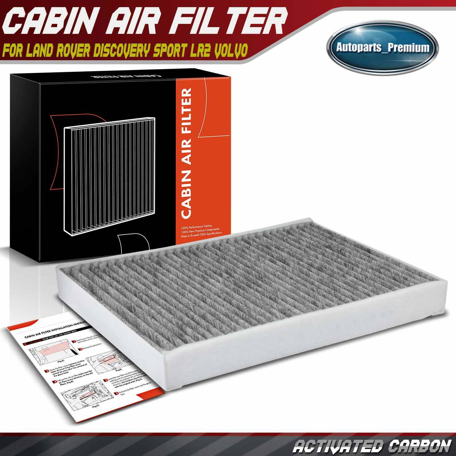 Activated Carbon Cabin Air Filter for Land Rover Discovery Sport LR2 Volvo S60