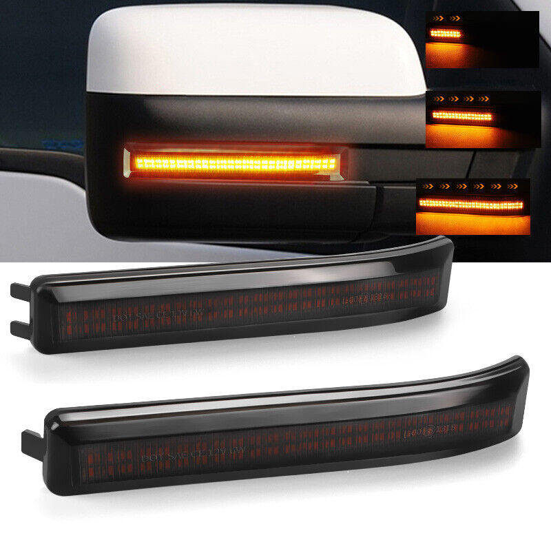 LED Side Mirror Sequential Turn Signal Light Lamp For 2009-2014 Ford F150 F-150