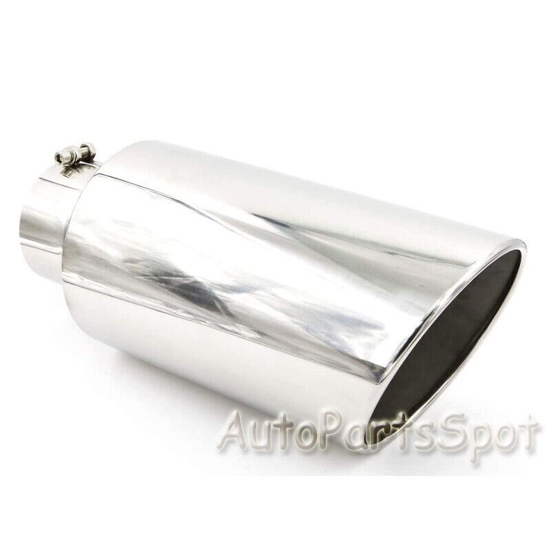 For Ford Dodge Chevy Stainless Steel Exhaust Tip 5\