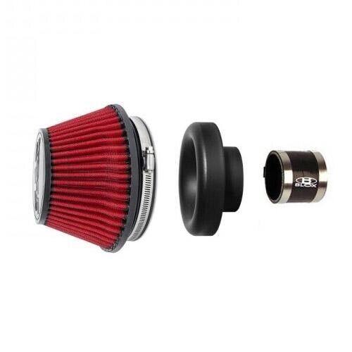 BLOX Racing for Shorty Performance 5in Air Filter w/3.5in Velocity Stack and