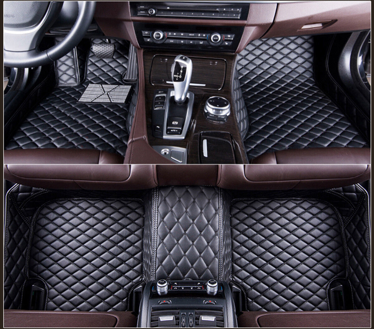 Car floor mats Mercedes-Benz W204 W205 C200 C300 C350 C63 AMG Custom knitting