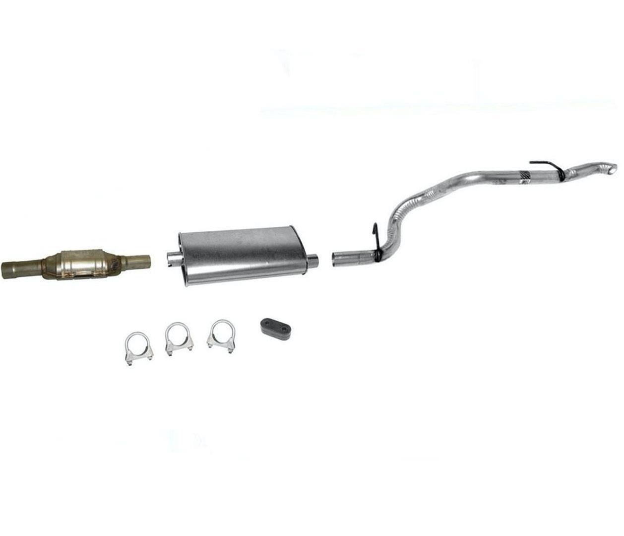 Muffler and Converter Exhaust 1996-2000 for Jeep Cherokee Made In USA
