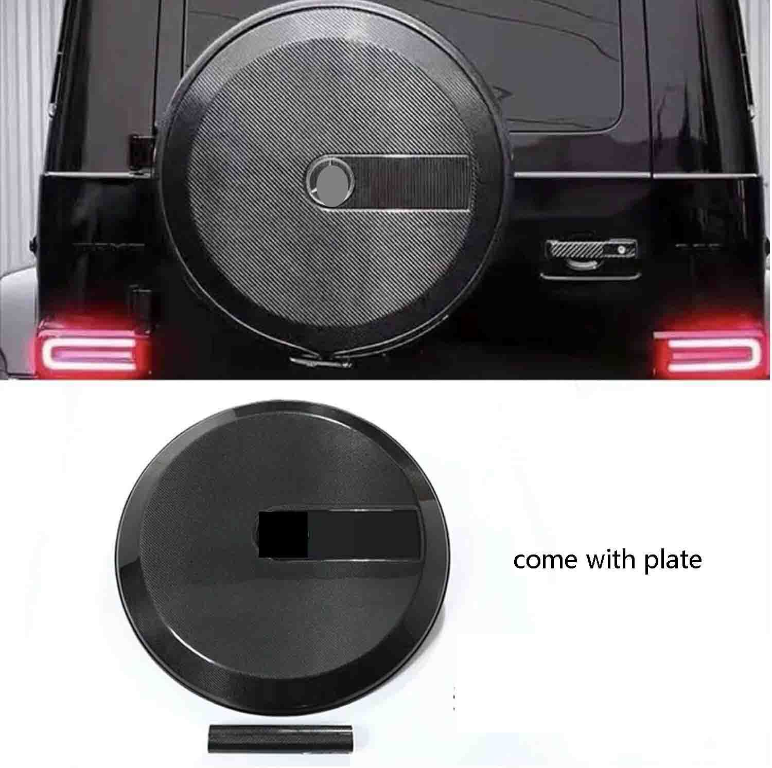 Carbon Spare Tire Cover For Mercedes Benz G Class W463 W464 G500 G550 G63 G65