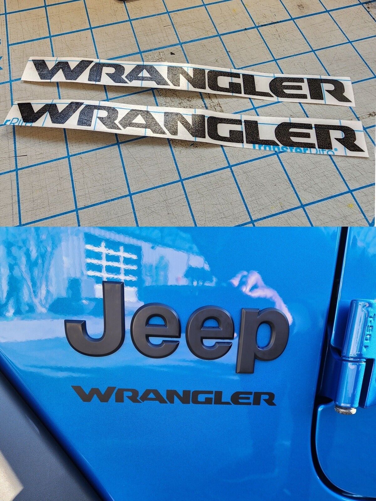 X2 Wrangler Jeep JL Fender Decals